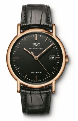 IWC Portofino Automatic / Rose Gold / Black / Strap IW3533-18 (IW353318)